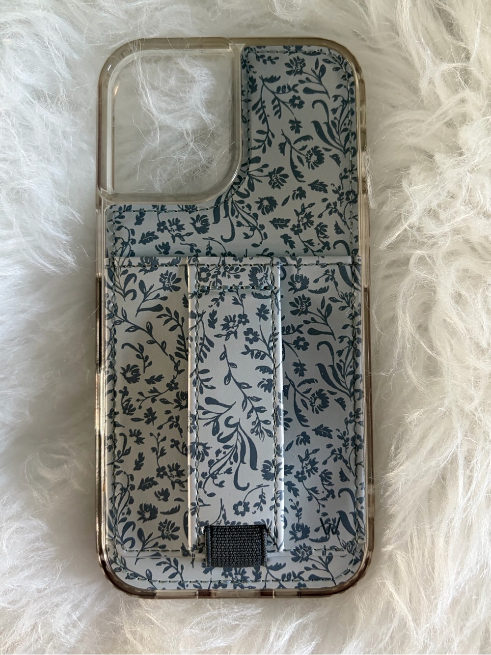 WALLI iPhone 17 Case: Floral Print Phone Case with Kickstand